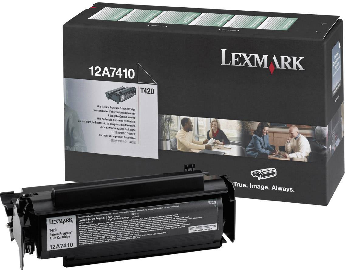 Lexmark Toner 12A7410 Original Schwarz 5000 Seiten 12A7410