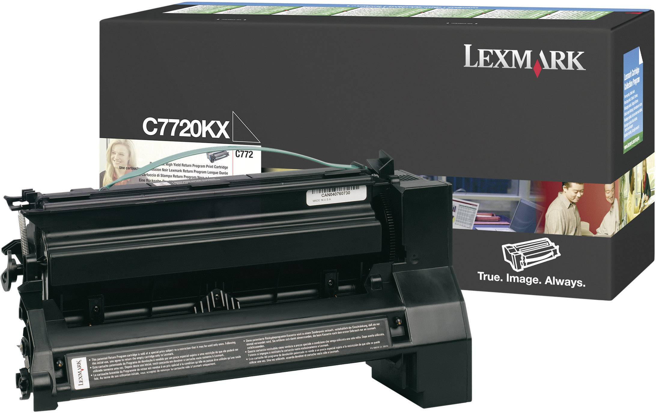Lexmark Toner C7720KX Original Schwarz 15000 Seiten C7720KX