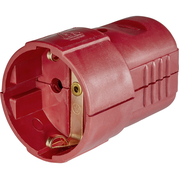 GAO 620275 Schutzkontaktkupplung Kunststoff 230V Rot
