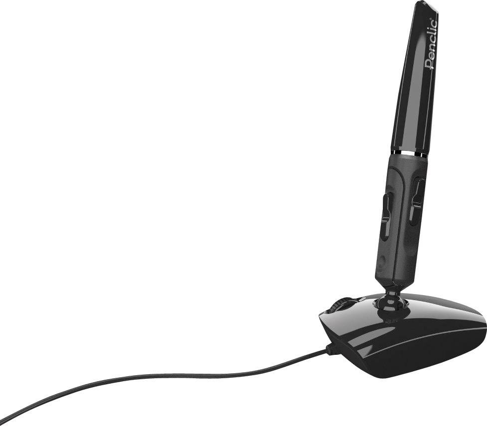 Penclic Mouse D2 Stiftmaus USB Optisch Schwarz 5  Ergonomisch