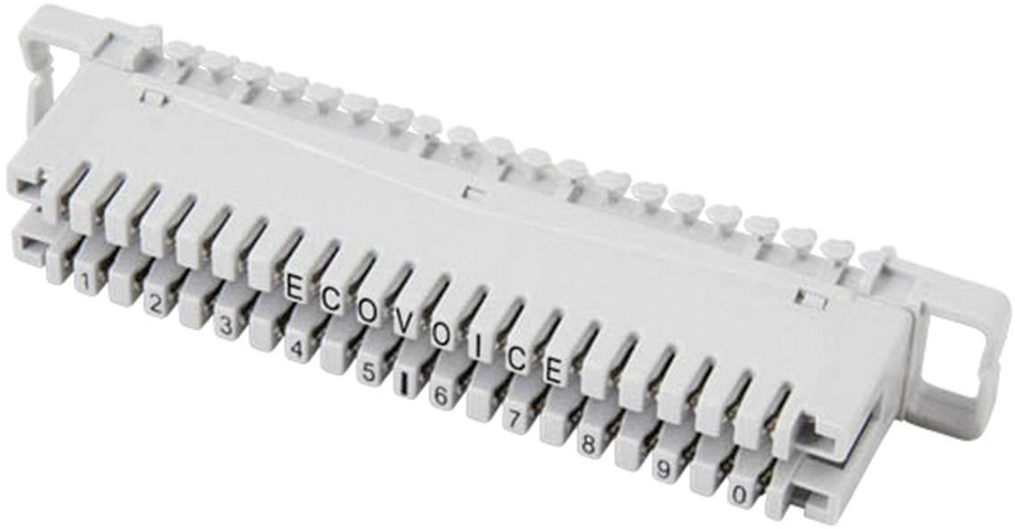EFB Elektronik 46006.1F LSA-Leisten Baureihe 2 Anschlussleiste 2/10, mit Farbcode 10 Doppeladern Inhalt: 1 St.