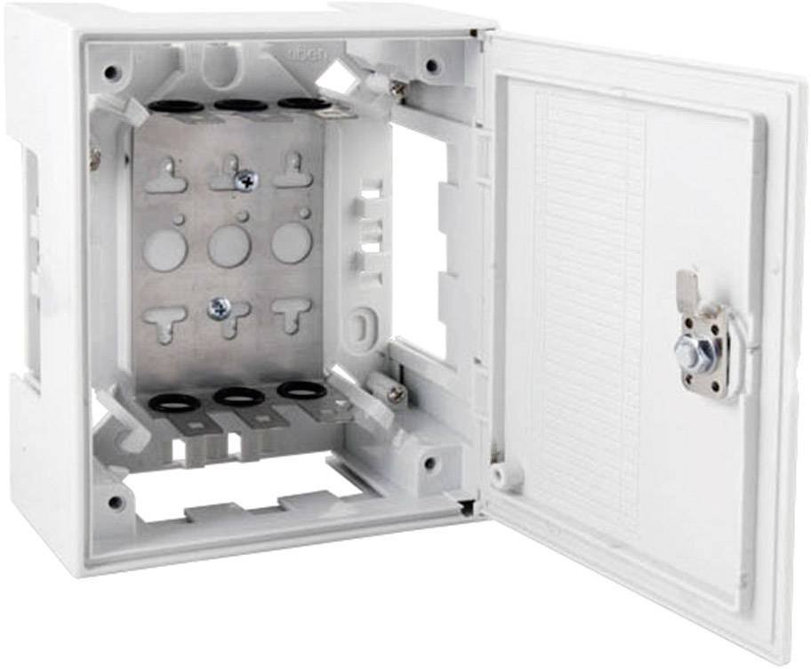 EFB Elektronik 46025.4 Kunststoffverteiler BOX I BOX I mit Schloss 3 LSA-Leisten 2/10 Inhalt: 1 St.