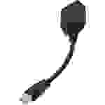 Club3D CAC-1110 DisplayPort Adapter [1x Mini-DisplayPort Stecker - 1x DisplayPort Buchse] Schwarz 20.00cm