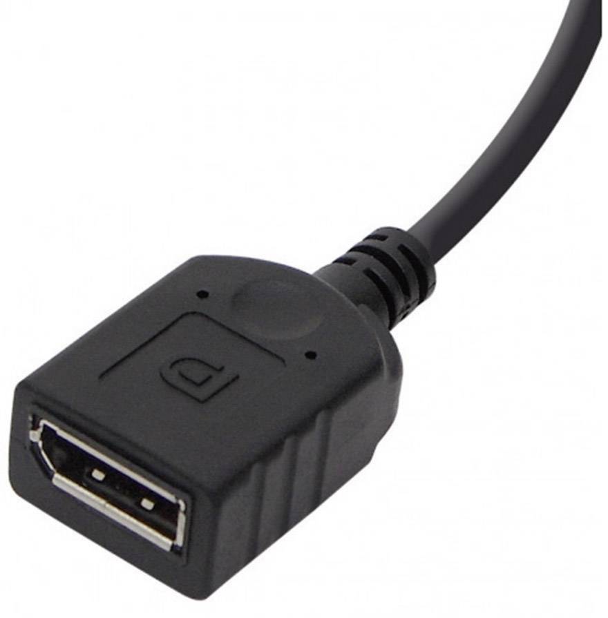 Club3D CAC-1110 DisplayPort Adapter [1x Mini-DisplayPort Stecker - 1x DisplayPort Buchse] Schwarz 2