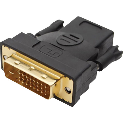 Club3D CAA-DMD>HFD3 DVI / HDMI Adapter [1x DVI-Stecker 24+1pol. - 1x HDMI-Buchse] Weiß