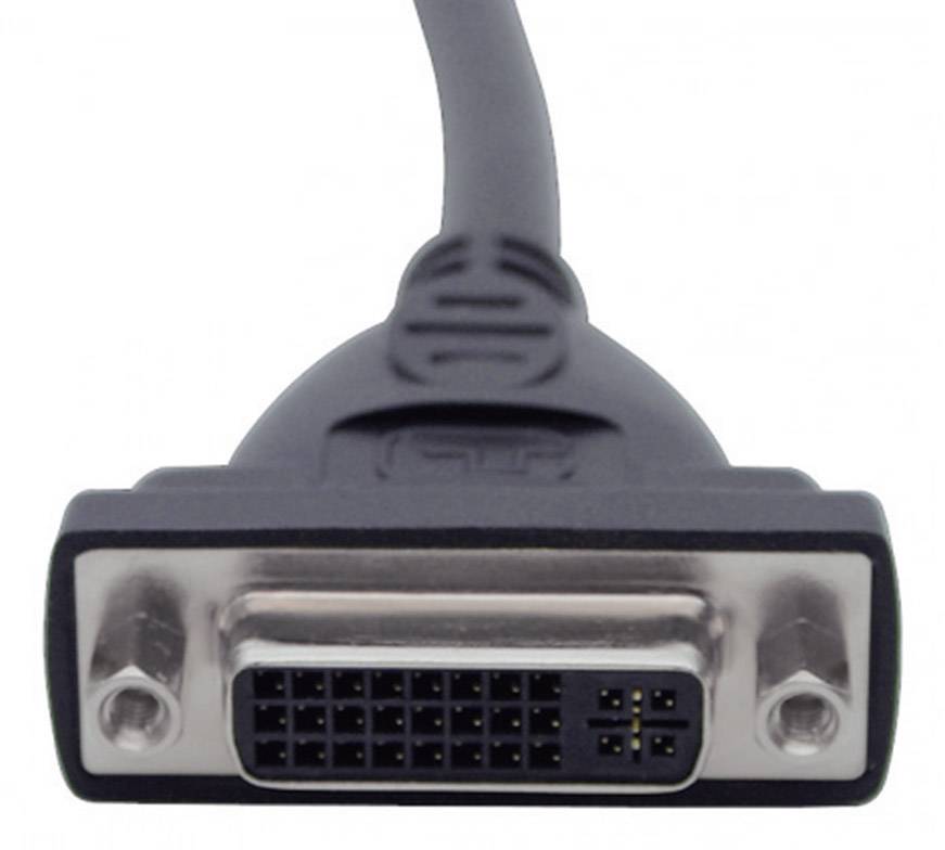 Club3D CAC-HMD>DFD HDMI / DVI Adapter [1x HDMI-Stecker - 1x DVI-Buchse 24+5pol.] Schwarz 12.00cm