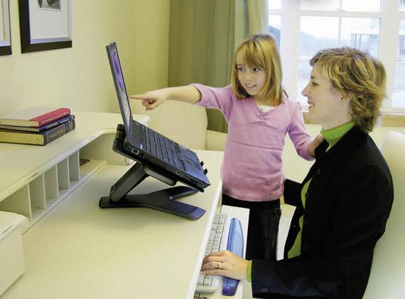 Ergotron Neo-Flex NotebookHalterung mit Lift-Stand