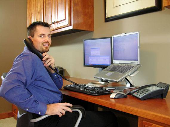 Ergotron Neo-Flex NotebookHalterung mit Lift-Stand