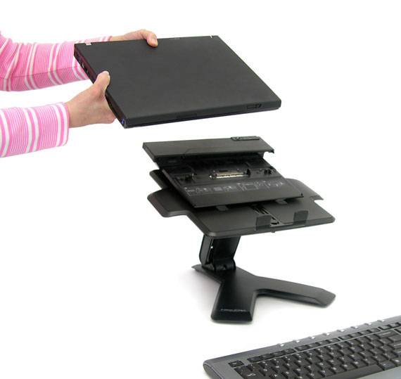 Ergotron Neo-Flex NotebookHalterung mit Lift-Stand