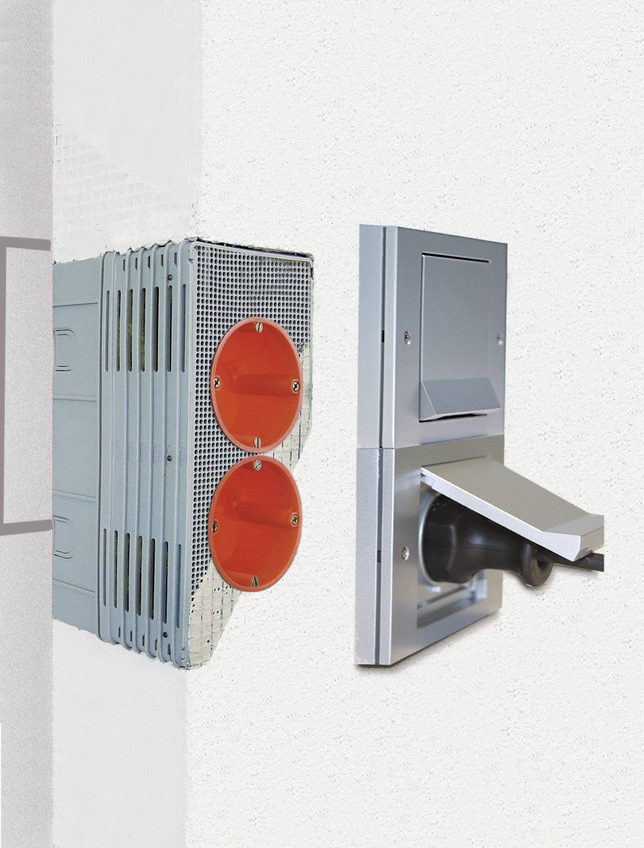 Kaiser Elektro 621052 Universal-Geräteträger (B x H x T) 100 x 220 x 160mm 1St.