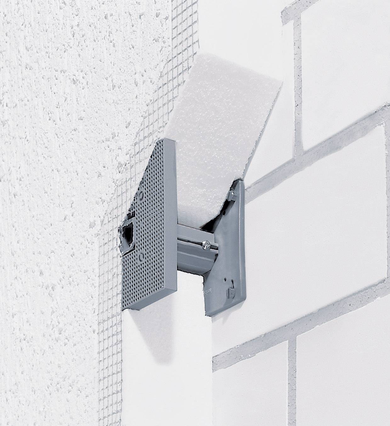 Kaiser Elektro 1159-60 Teleskop-Geräteträger (B x H) 120mm x 120mm 1St.