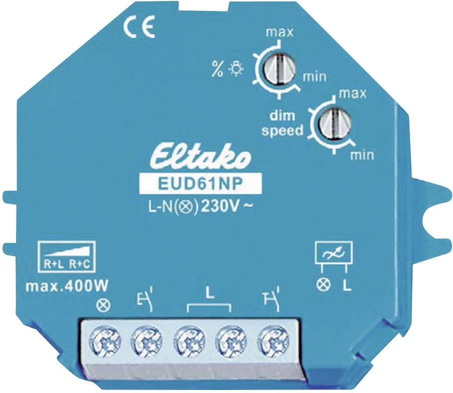 Eltako 61100830 Aufputz Dimmer, Unterputz Dimmer Geeignet für Leuchtmittel: Energiesparlampe, Glühl