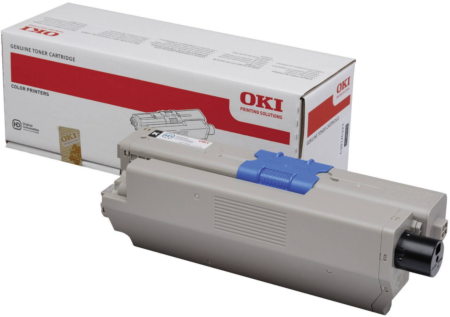 OKI Toner C301 C321 Original Schwarz 2200 Seiten 44973536
