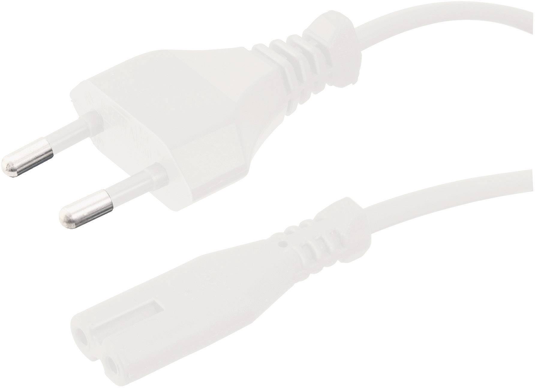 HAWA 100827 Strom Anschlusskabel Weiß 1.80m