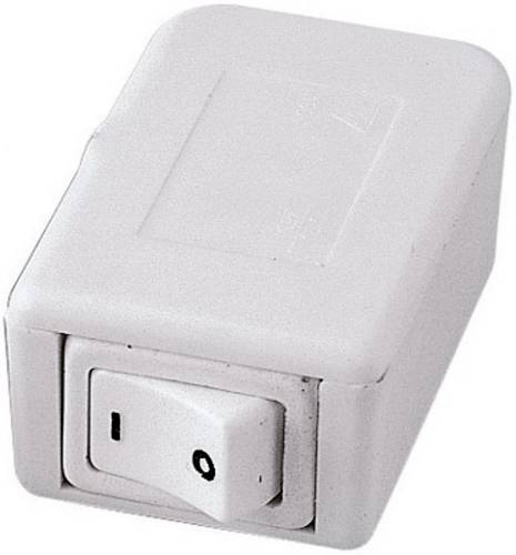 Image of InterBär Endschalter Weiß 1 x Aus/Ein 10A 1St.