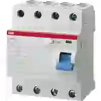 ABB FI-Schutzschalter A 4polig 25A 0.03A 230 V/AC, 400 V/AC ABB FI-Schutzschalter A 4polig 25A 0.03A 230 V/AC, 400 V/AC