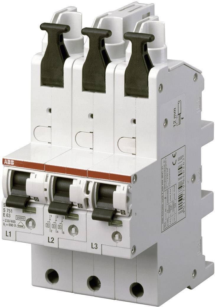 ABB 2CDS781001R4502 S751-E50 Leitungsschutzschalter 3polig 50 A