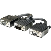Manhattan VGA Y-Kabel VGA 15pol. Stecker, VGA 15pol. Buchse, VGA 15pol. Buchse 0.15 m Schwarz 30455 Manhattan VGA Y-Kabel VGA 15pol. Stecker, VGA 15pol. Buchse, VGA 15pol. Buchse 0.15 m Schwarz 30455