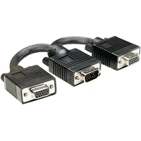 Manhattan VGA Y-Kabel VGA 15pol. Stecker, VGA 15pol. Buchse, VGA 15pol. Buchse 0.15 m Schwarz 30455 Manhattan VGA Y-Kabel VGA 15pol. Stecker, VGA 15pol. Buchse, VGA 15pol. Buchse 0.15 m Schwarz 30455