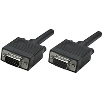 Manhattan VGA Anschlusskabel VGA 15pol. Stecker, VGA 15pol. Buchse 3.00 m Schwarz 317740 schraubbar Manhattan VGA Anschlusskabel VGA 15pol. Stecker, VGA 15pol. Buchse 3.00 m Schwarz 317740 schraubbar