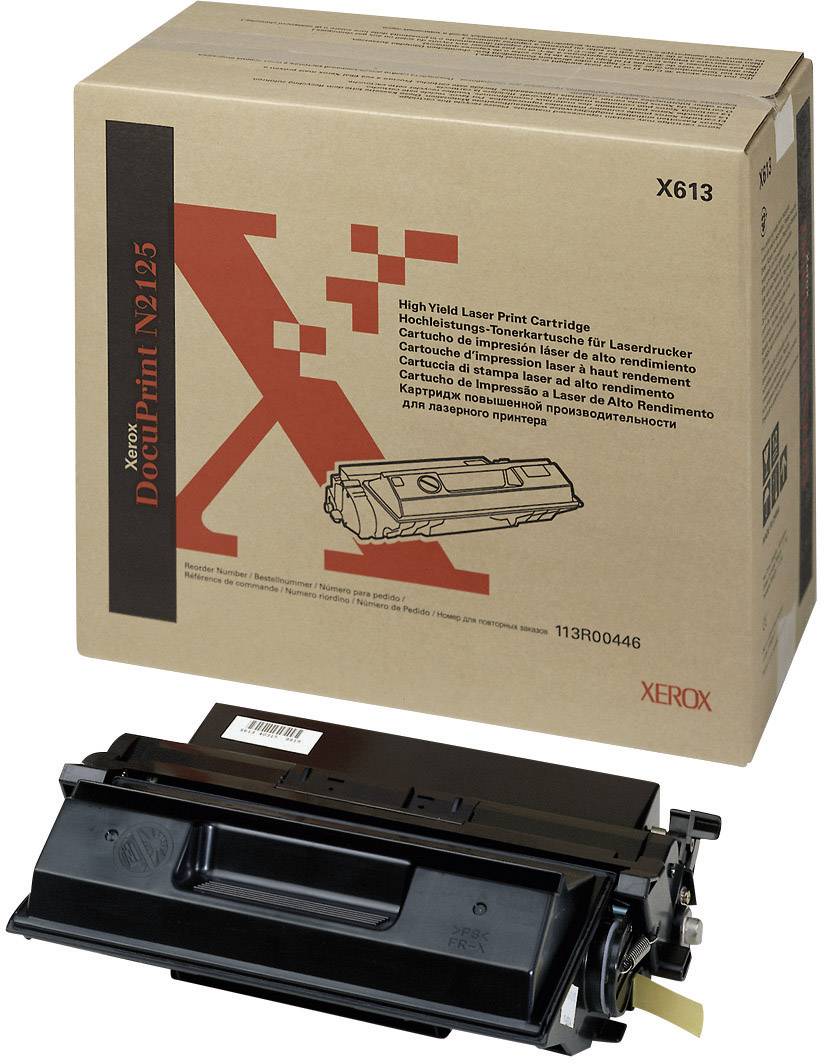 Xerox DocuPrint N2125 - Schwarz - Original - Tonerpatrone - für DocuPrint N2125, N2125b, N2125d, N2125DT, N2125DX, N2125N, N2125Td