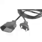 Kopp 1456.0509.2 Strom Verlängerungskabel Schwarz 5.00m H03VVH2-F 2X 0,75mm² Kopp 1456.0509.2 Strom Verlängerungskabel Schwarz 5.00m H03VVH2-F 2X 0,75mm²
