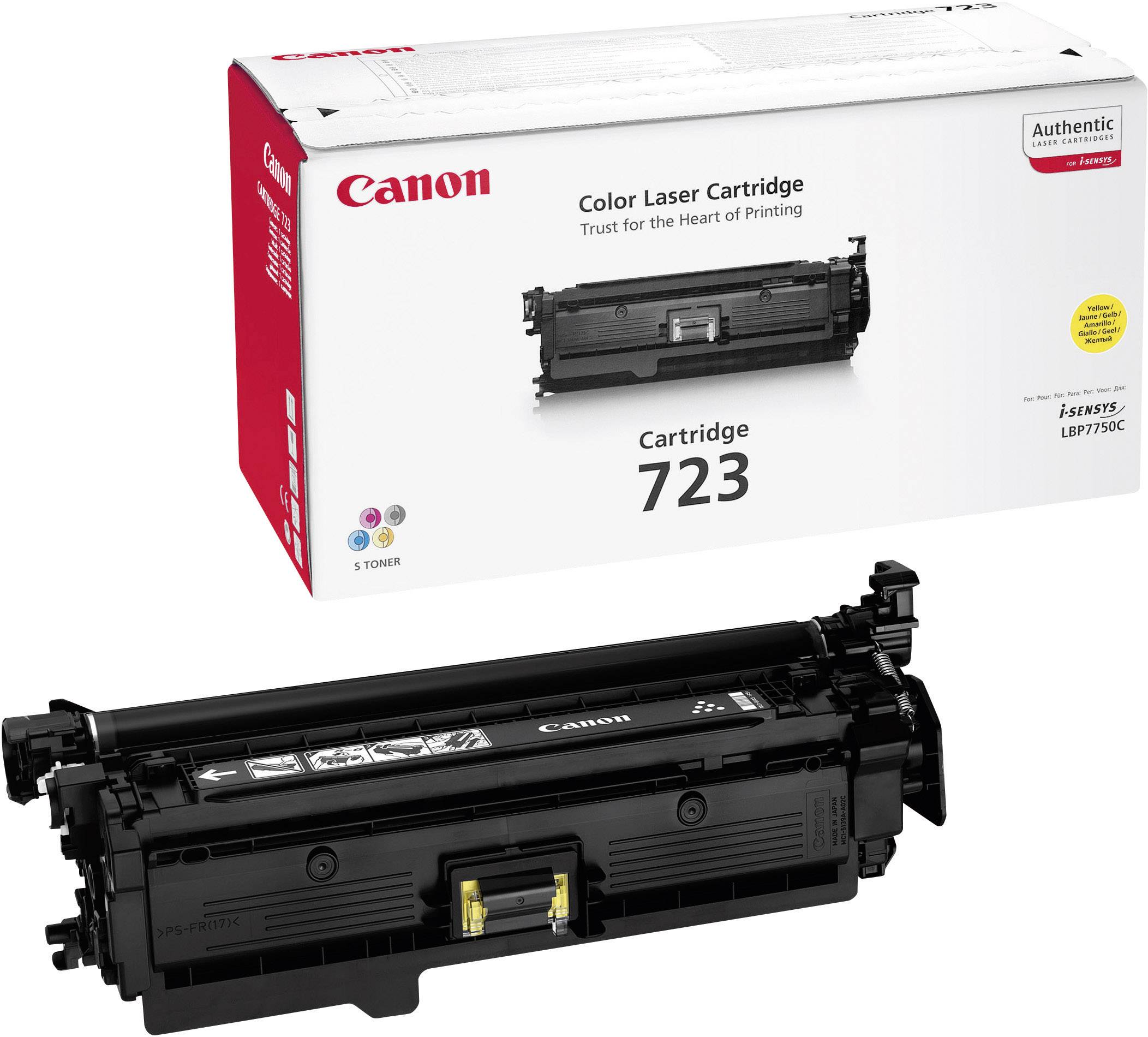 Canon Toner 723 Y Original Gelb 8500 Seiten 2641B002