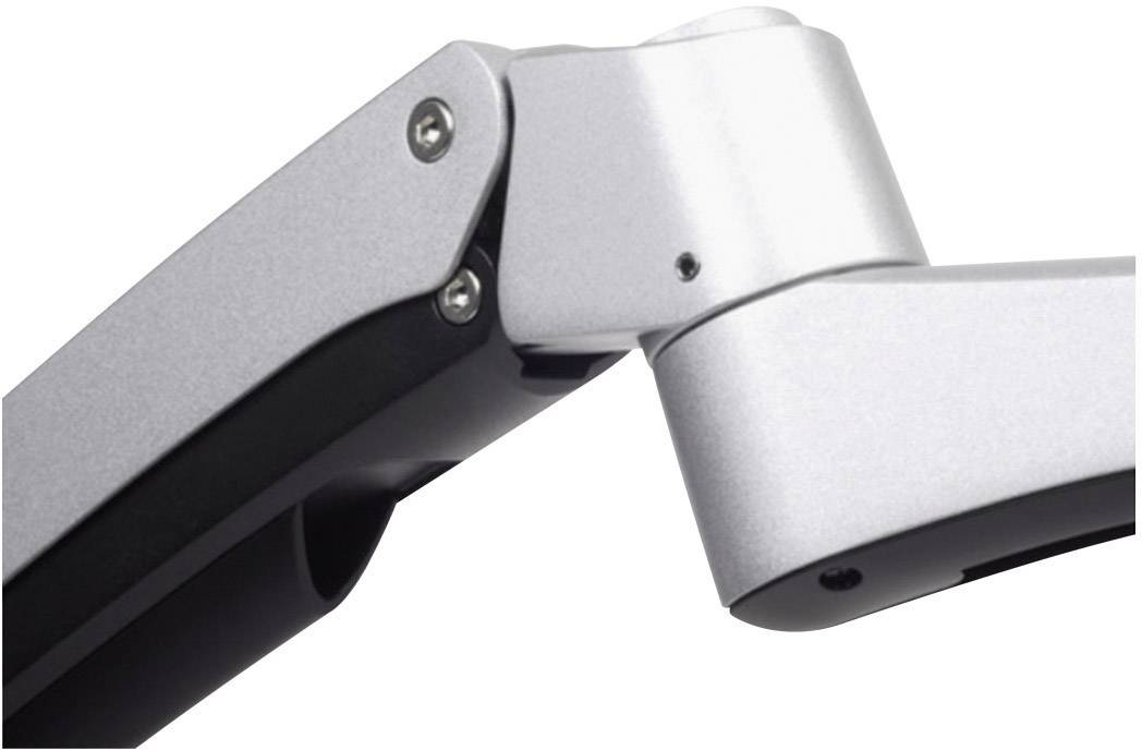 Silverstone Monitor-Tischhalterung SST-ARM22SC 2 25,4 cm (10") - 134,6 cm (53") Silber Neigbar, Schwenkbar, Rotierbar, Höhenverstellbar