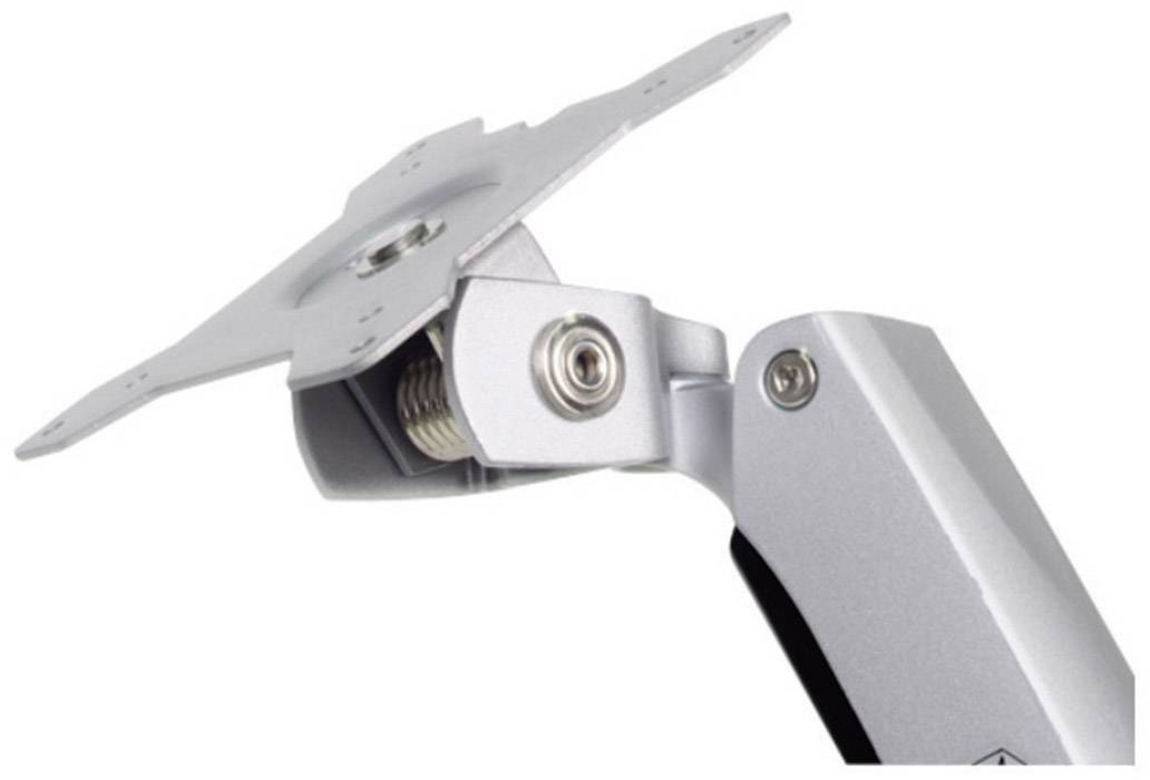 Silverstone Monitor-Tischhalterung SST-ARM22SC 2 25,4 cm (10") - 134,6 cm (53") Silber Neigbar, Schwenkbar, Rotierbar, Höhenverstellbar