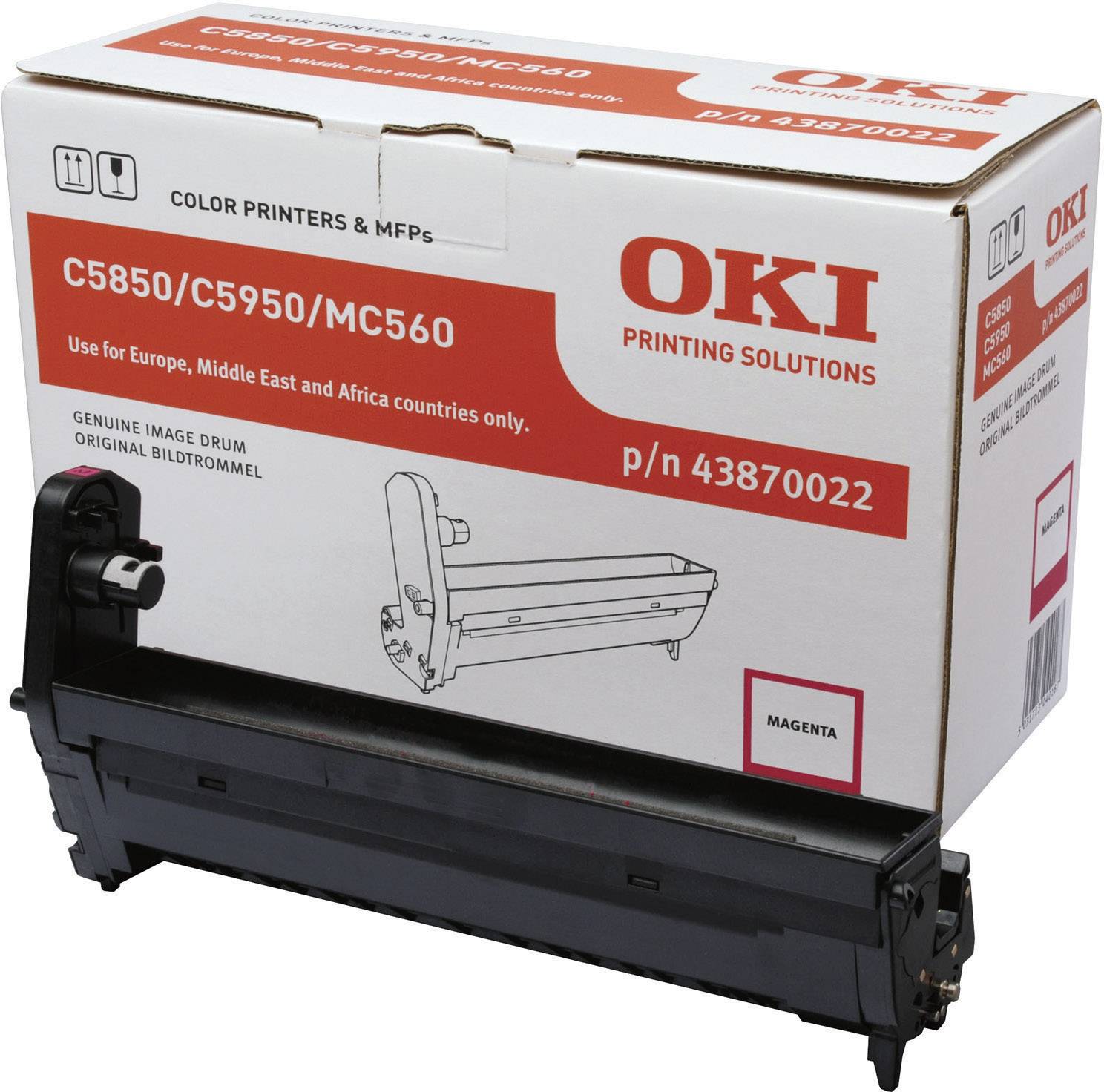 OKI - Magenta - Original - Trommeleinheit - für OKI MC560dn, MC560n