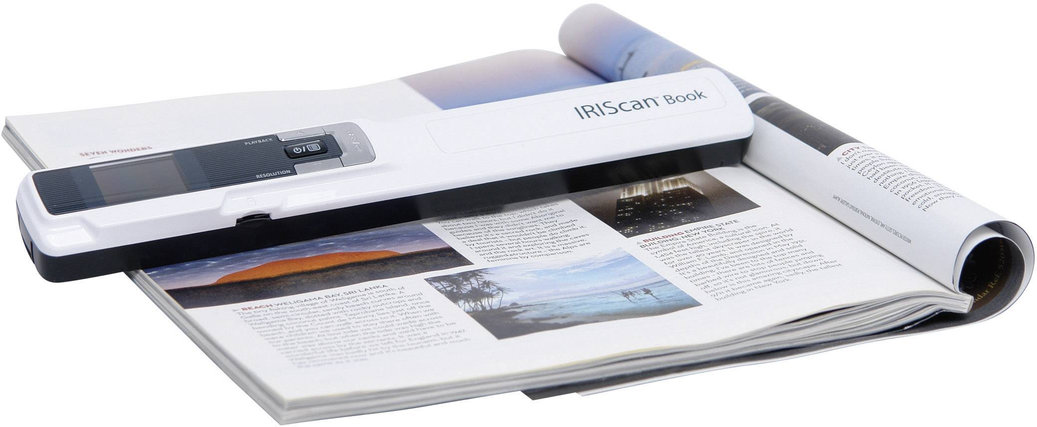 IRIS by Canon IRIScan™ Book 3 Dokumentenscanner A4 300 x 900 dpi USB, microSD, microSDHC