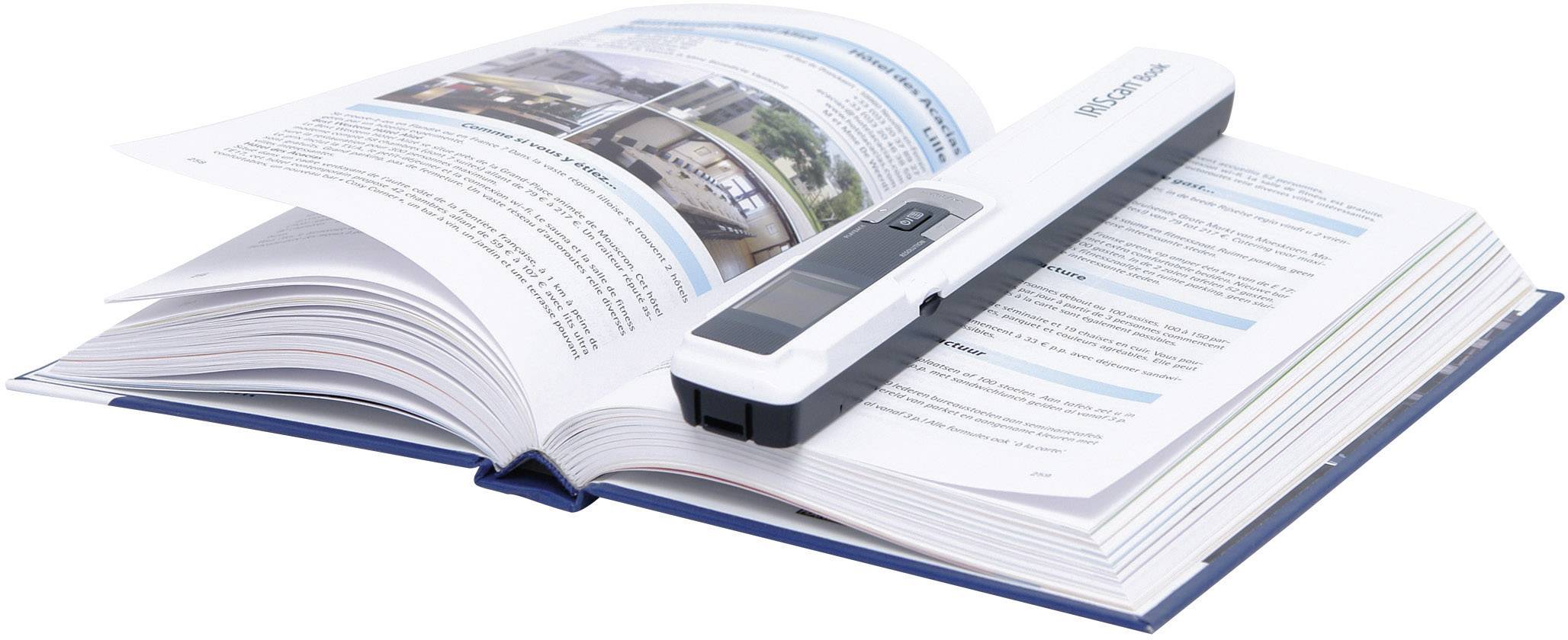 IRIS by Canon IRIScan™ Book 3 Dokumentenscanner A4 300 x 900 dpi USB, microSD, microSDHC