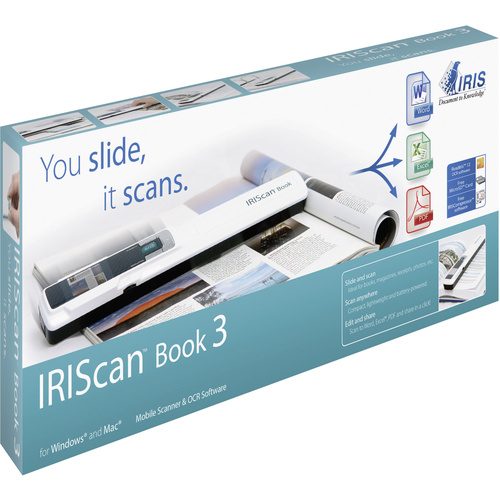 IRIS by Canon IRIScan™ Book 3 Scanner de documents A4 300 x 900 dpi USB, microSD, microSDHC