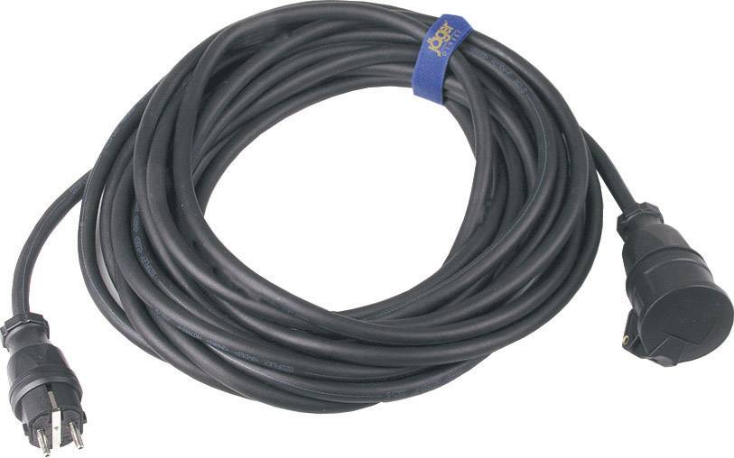 SIROX 346.910 Strom Verlängerungskabel 16A Schwarz 10.00m