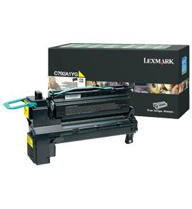 Lexmark Toner C792A1YG Original Gelb 6000 Seiten C792A1YG