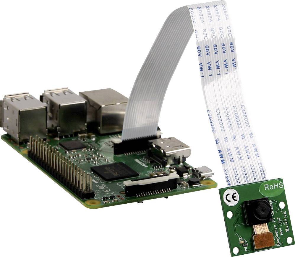 Raspberry Pi® Camera Module V1 5MP CMOS Farb-Kameramodul Passend für (Entwicklungskits): Raspberry Pi