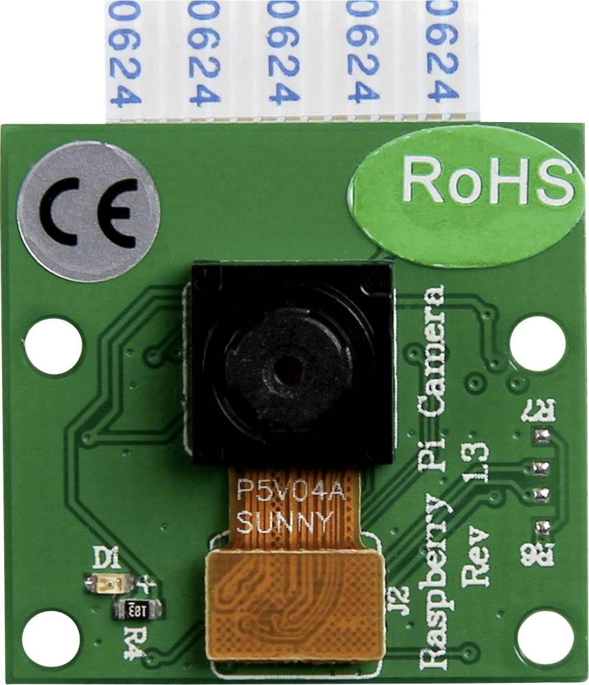 Raspberry Pi® Camera Module V1 5MP CMOS Farb-Kameramodul Passend für (Entwicklungskits): Raspberry Pi