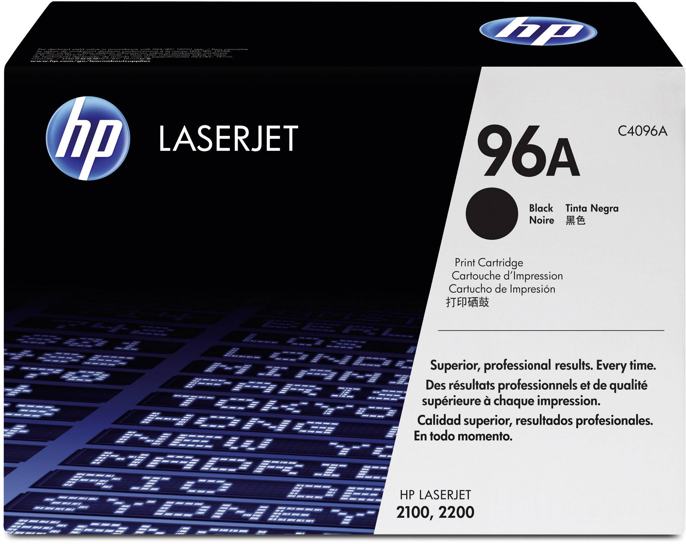 HP 96A C4096A   Schwarz 5000 Seiten Original Toner