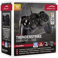 SpeedLink Thunderstrike Gamepad PC Schwarz SpeedLink Thunderstrike Gamepad PC Schwarz