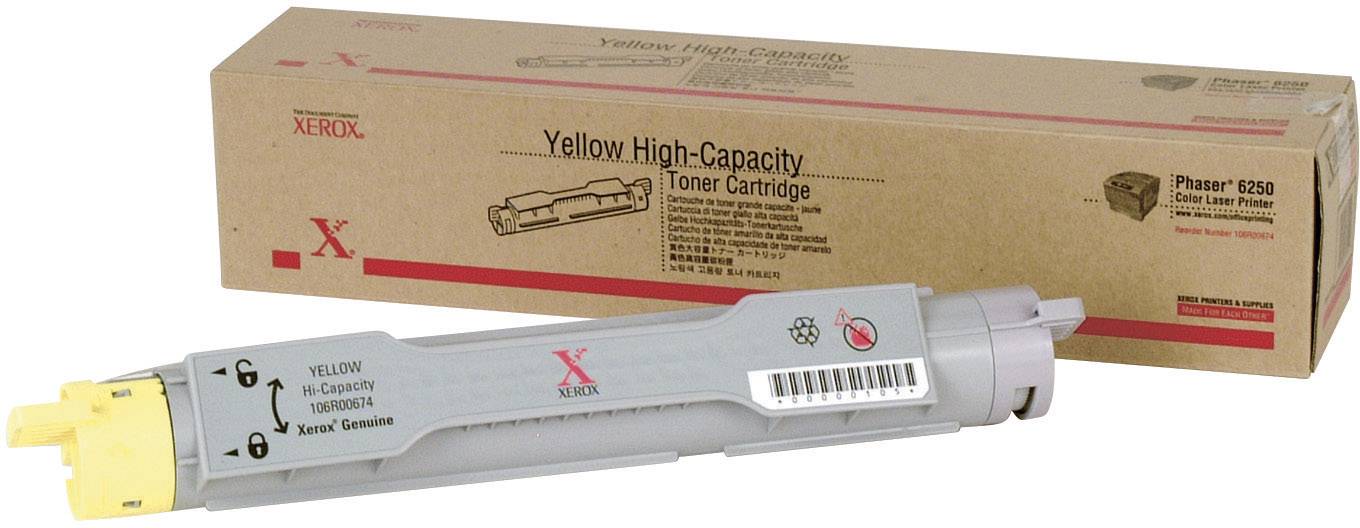 Xerox Toner 106R00674 Original Gelb 8000 Seiten 106R00674