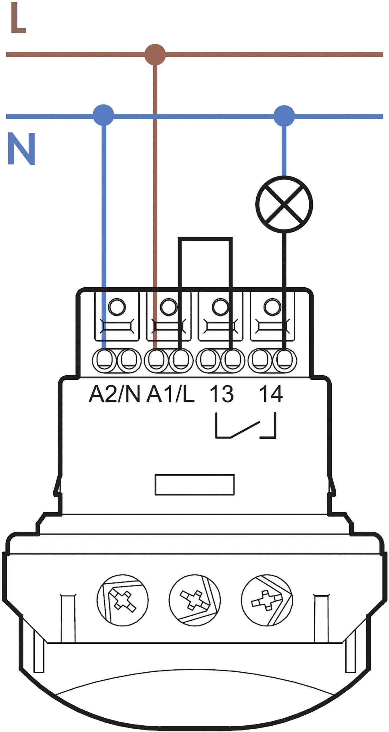 Finder Bewegungsmelder 18.51.8.230.0300 250 V/AC 110 - 230 V/AC 1 Schließer 1 St.