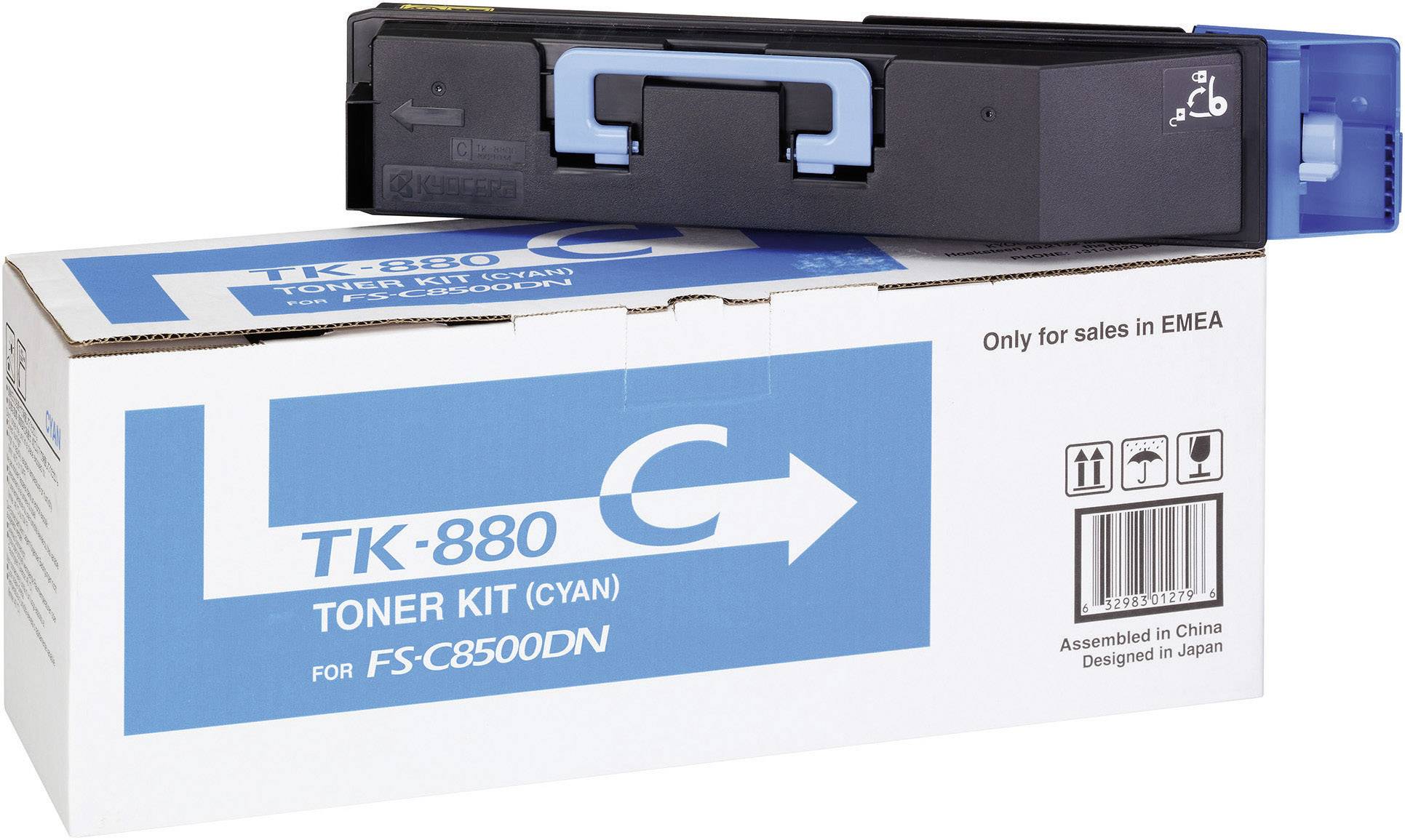 Kyocera TK 880C - Cyan - Original - Tonerpatrone