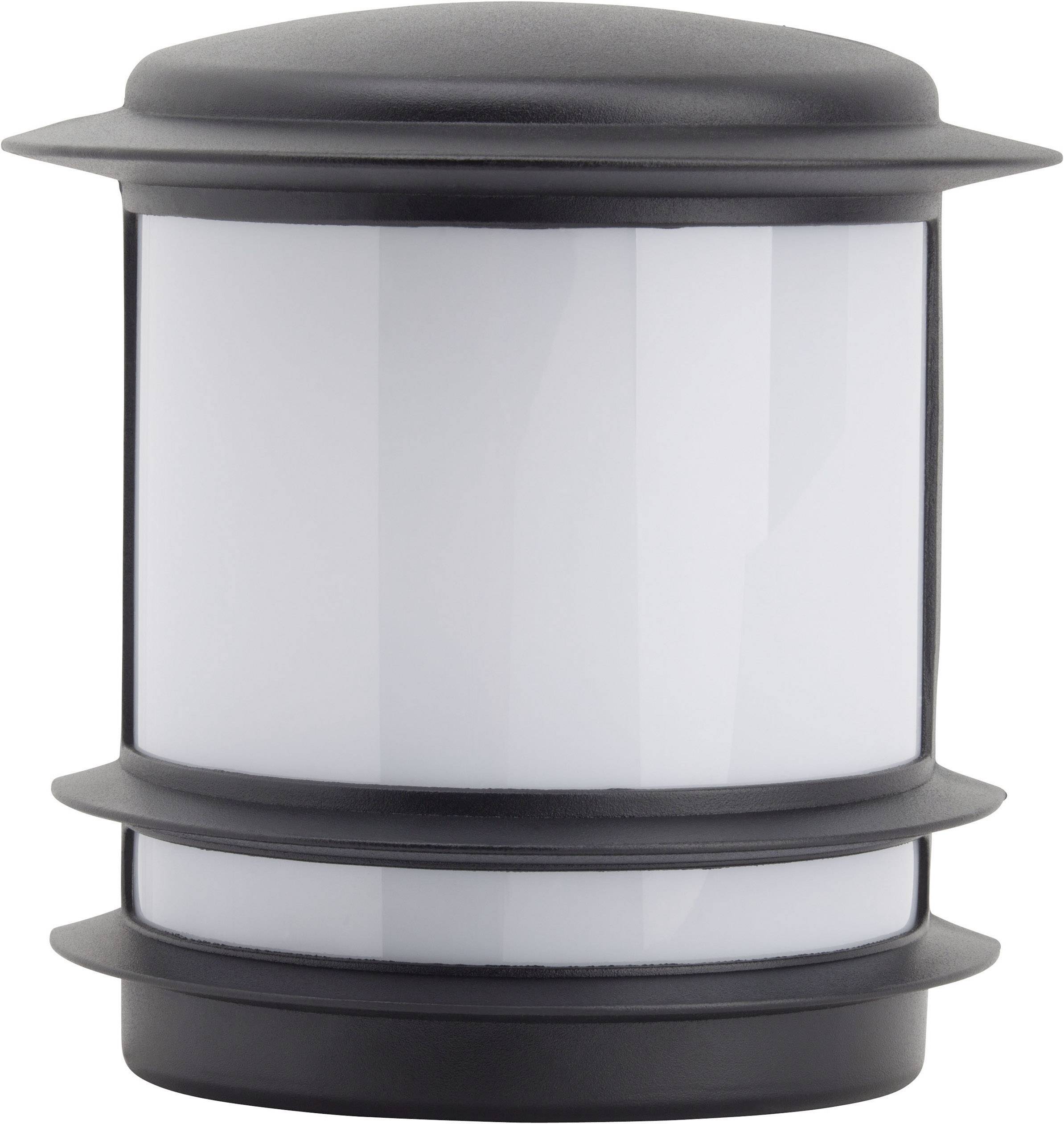 Brilliant Hollywood 47880/06 Außenwandleuchte Energiesparlampe, LED E27 60W Schwarz