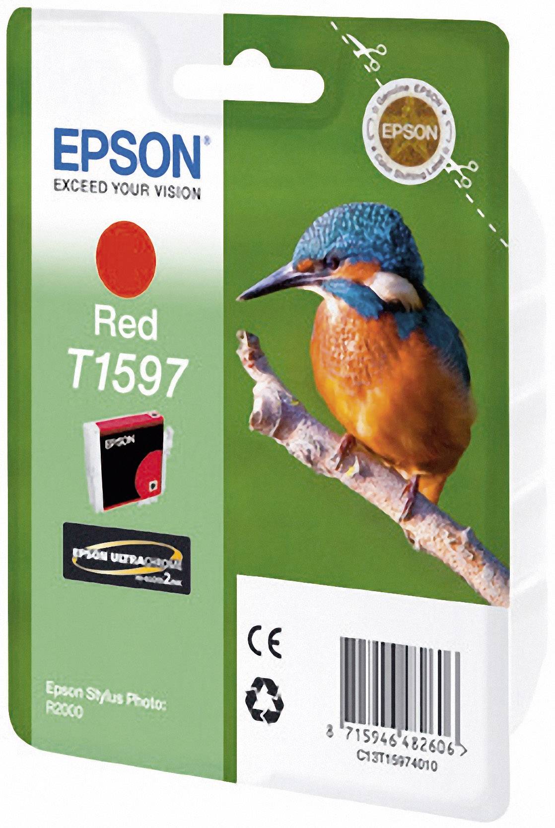 Epson Druckerpatrone T1597 Original Rot C13T15974010