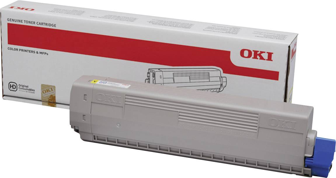 OKI Tonerkassette C822 Original Gelb 7300 Seiten 44844613