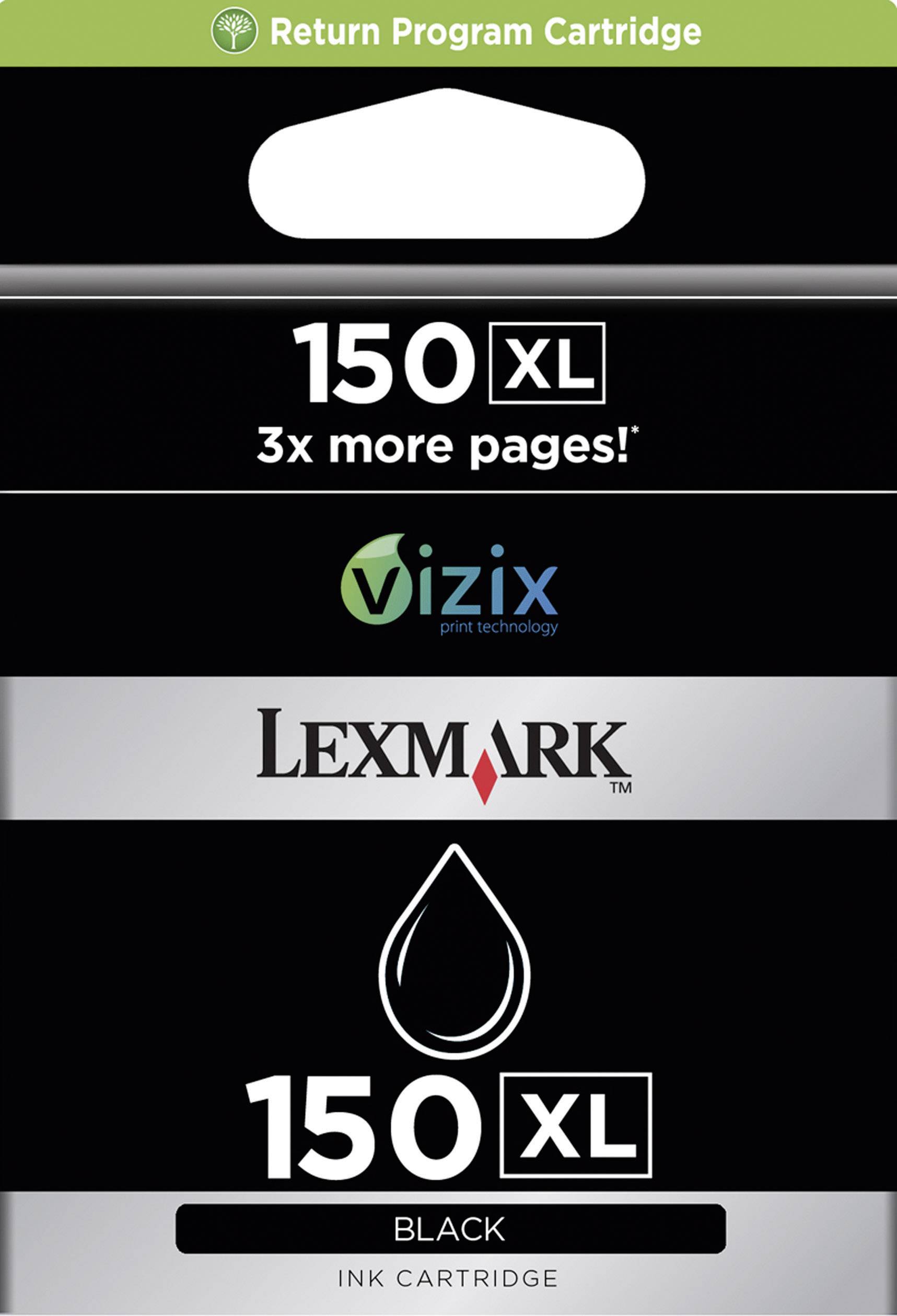 Lexmark Druckerpatrone 150XL Original Schwarz 14N1614E