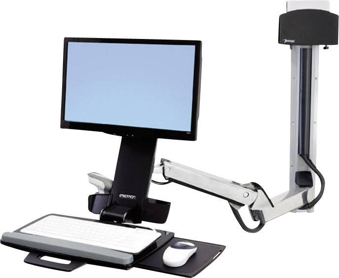 Ergotron Verlängerungsarm Passend für Serie (Halter): Ergotron StyleView Sit-Stand Combo Arm Silber