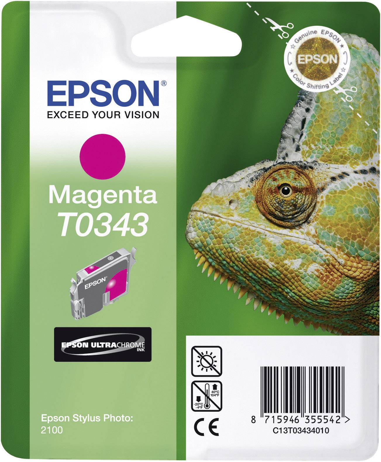 Tintenpatrone Original Epson C13T03434010 magenta