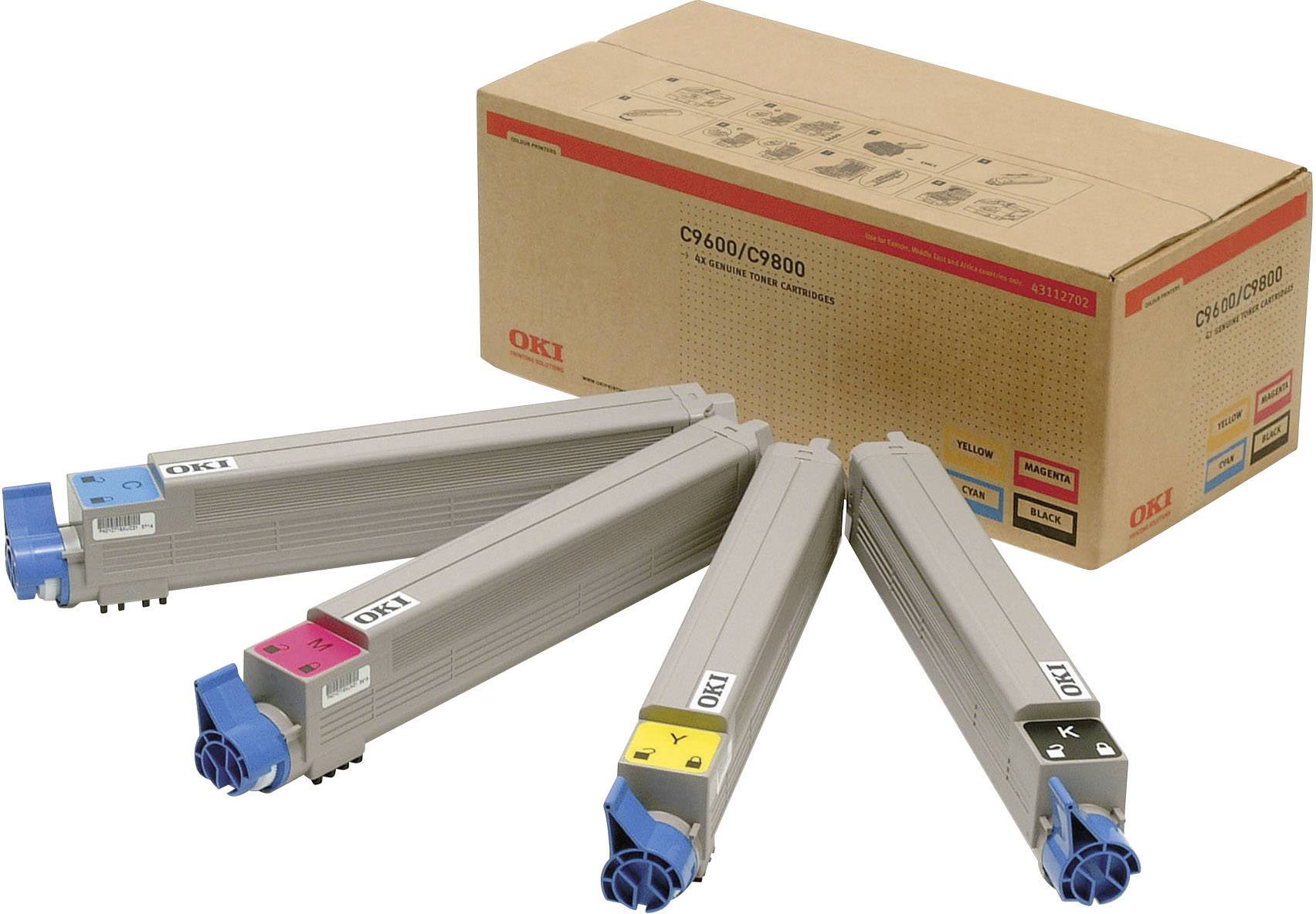 OKI Toner 43112702 Original Schwarz, Cyan, Magenta, Gelb 15000 Seiten 43112702