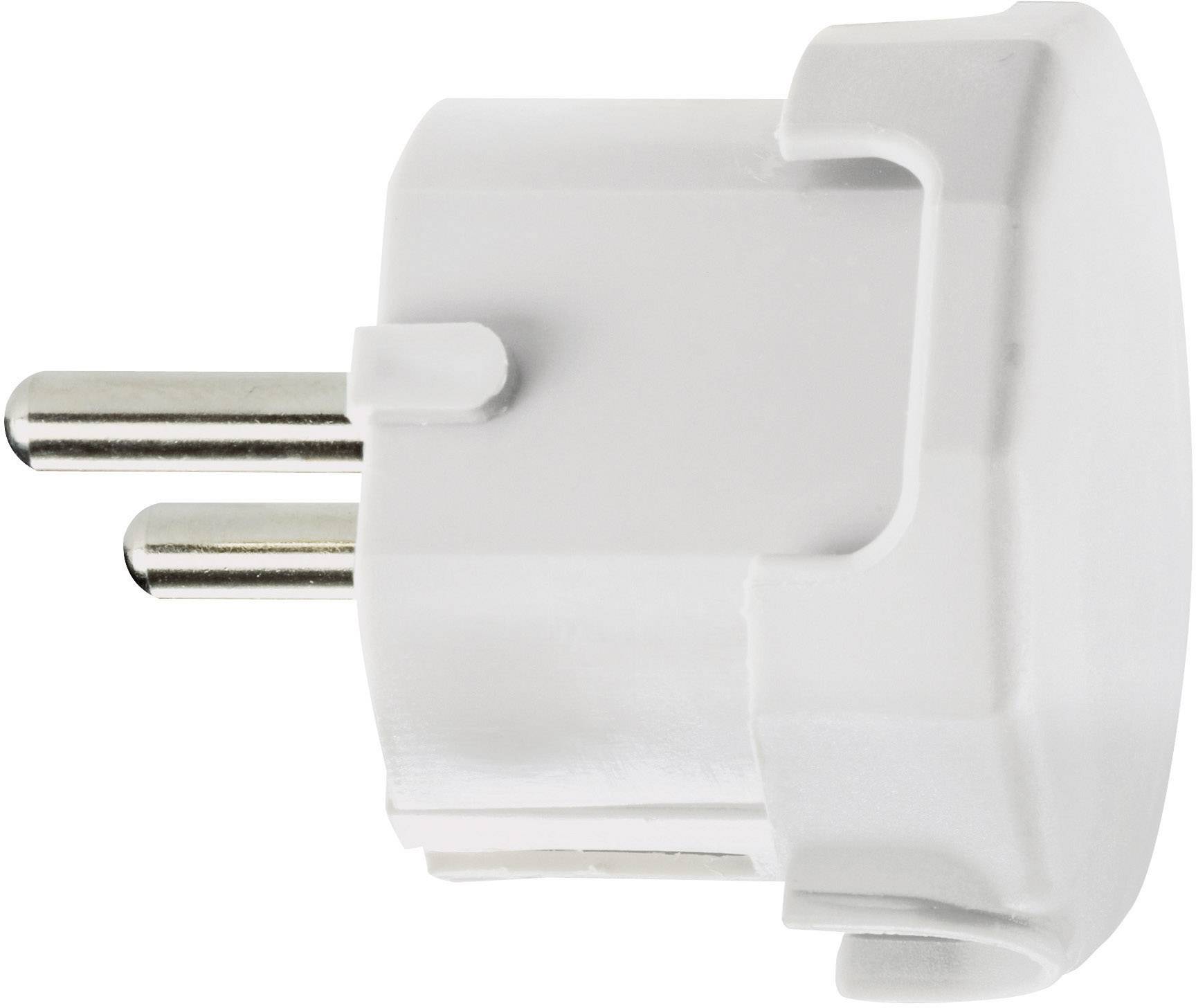 GAO 624411 Schutzkontakt-Winkelstecker Kunststoff 230 V Grau IP20